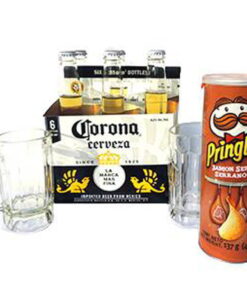 pack corona con jarras cervezera